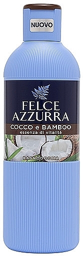 Shower Gel - Felce Azzurra Coconut and Bamboo Body Wash — photo N2