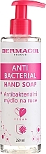 Fragrances, Perfumes, Cosmetics Antibacterial Liquid Hand Soap - Dermacol Anti Bacterial Hand Soap