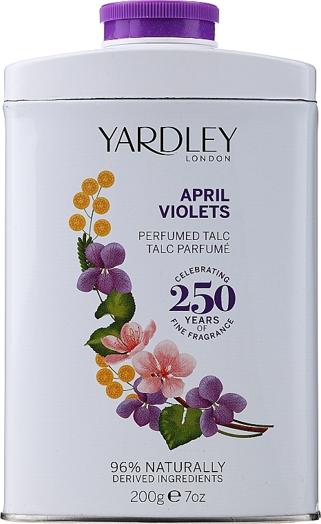 Yardley London April Violets - Talcum Powder — photo N10