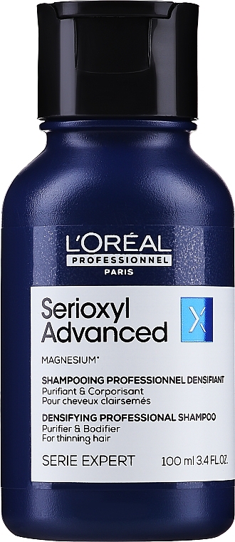 GIFT! Professional Strengthening Shampoo for Thin Hair - L'Oreal Professionnel Serioxyl Advanced Densifying Professional Shampoo — photo N1