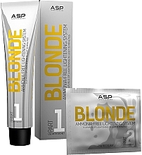 Fragrances, Perfumes, Cosmetics Set - Affinage Salon Professional Blonde Lightening System Intro (hair/cr/3x60ml + pouder/12x25g)