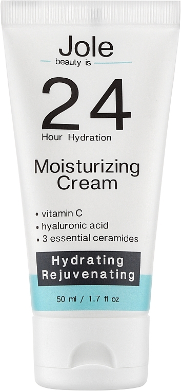 Moisturizing Cream with Hyaluronic Acid & Ceramide Complex - Jole 24h Moisturizing Cream — photo N7