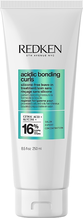 Leave-In Cream for Curly Hair - Redken Acidic Bonding Curls Silicone-Free Leave-In Treatment — photo N1