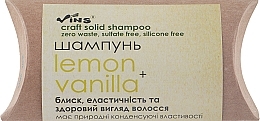 Fragrances, Perfumes, Cosmetics Shampoo Bar - Vins Lemon & Vanilla Shampoo (sample)