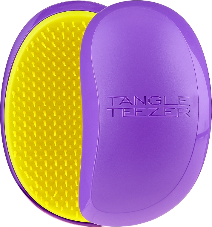 Hair Brush - Tangle Teezer Salon Elite Purple&Yellow — photo N1