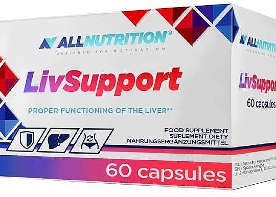 Liver Support Dietary Supplement - Allnutrition LivSupport — photo N1