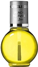 Fragrances, Perfumes, Cosmetics Nail & Cuticle Oil with Brush "Peach" - Silcare Cuticle Oil Peach Nature