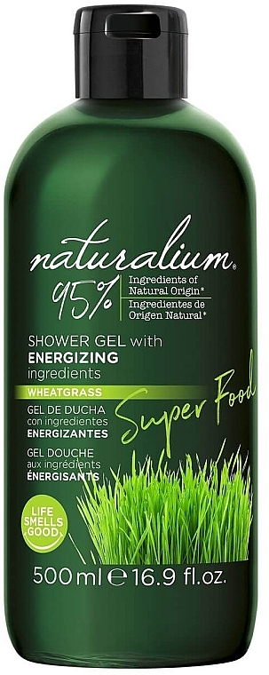 Wheatgrass Shower Gel - Naturalium Energizing Shower Gel — photo N6