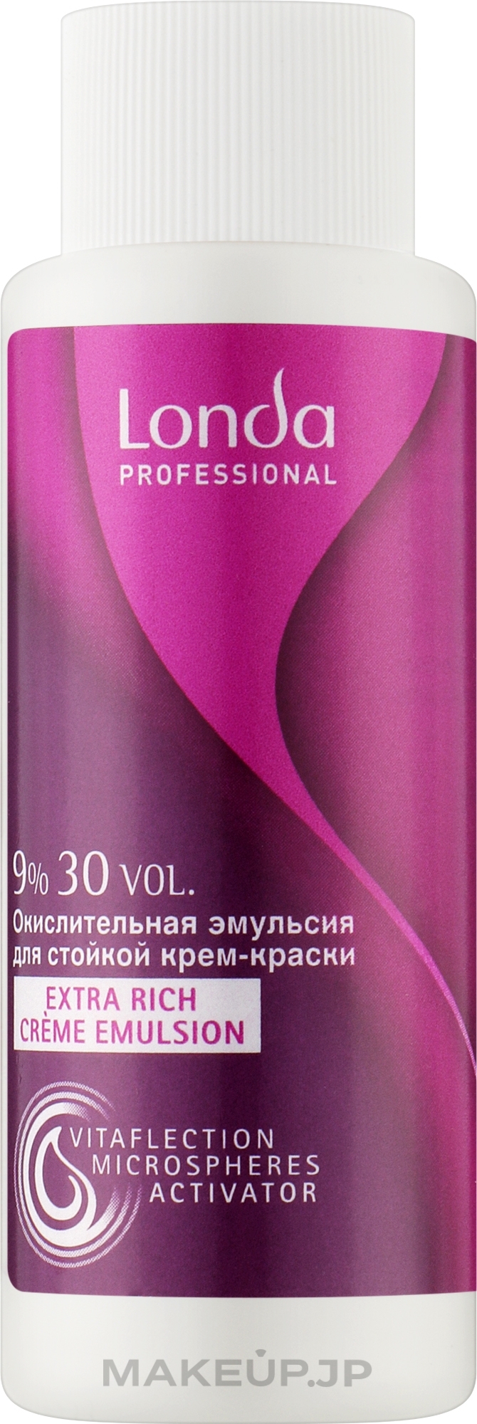 Oxidizing Emulsion for Permanent Cream Color 9% - Londa Professional Londacolor Permanent Cream — photo 60 ml