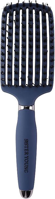 Ovia Blue Bv Hair Brush - Sister Young Hair Brush — photo N2