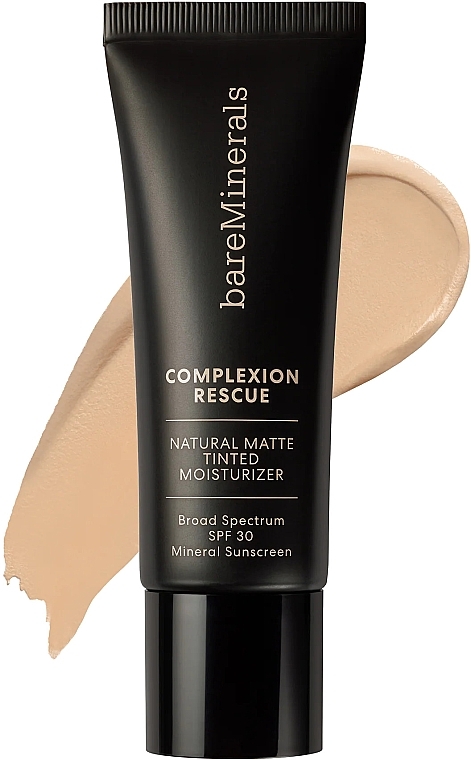 Moisturizing Matte Foundation - Bare Minerals Complexion Rescue Natural Matte Tinted Moisturizer Mineral SPF 30 — photo N1