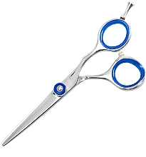 Fragrances, Perfumes, Cosmetics Hairdressing Scissors, 225/5 - Kiepe Blue Fire