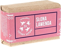 Fragrances, Perfumes, Cosmetics Soap "Lavender" - Cztery Szpaki Soap