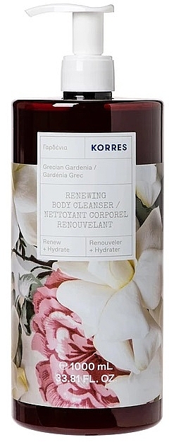 Shower Gel 'Greek Gardenia' - Korres Grecian Gardenia Renewing Body Cleanser — photo N4