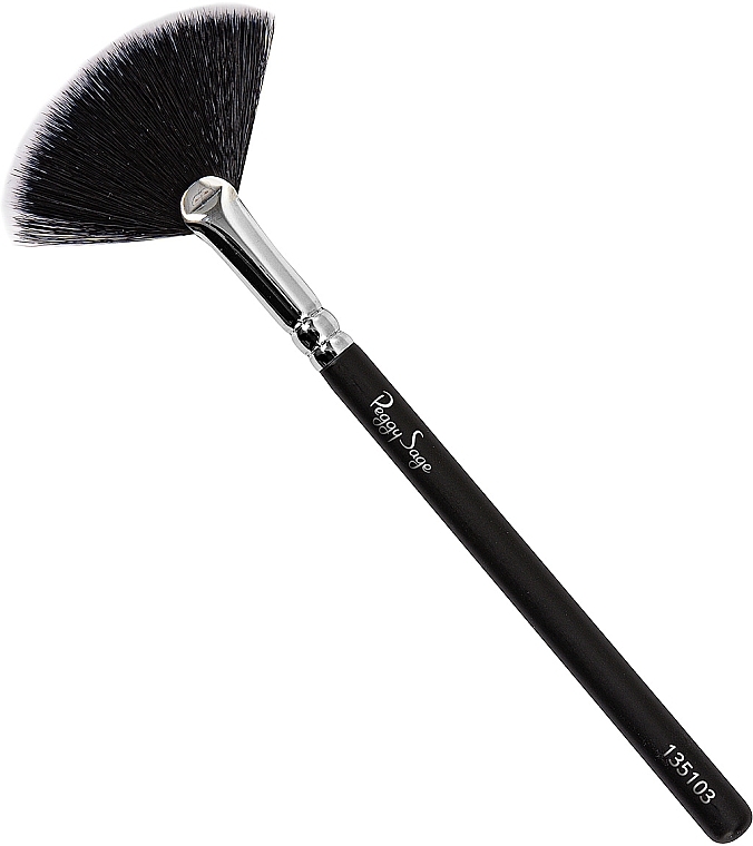 Fan Highlighter Brush, 11mm - Peggy Sage — photo N1