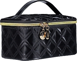 Fragrances, Perfumes, Cosmetics Cosmetic Bag 418027, black - Inter-Vion Gold & Black