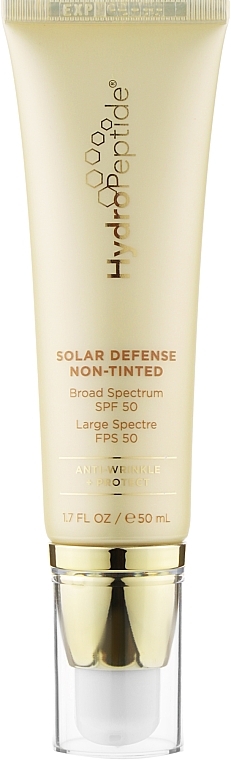 Moisturizing & Soothing Non-Tinted Face Cream - HydroPeptide Solar Defense Non-Tinted SPF 50 — photo N10