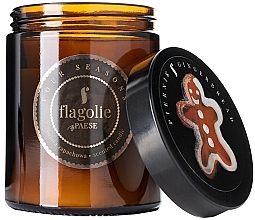 Scented Candle "Gingerbread" - Flagolie Fragranced Candle Gingerbread — photo N1