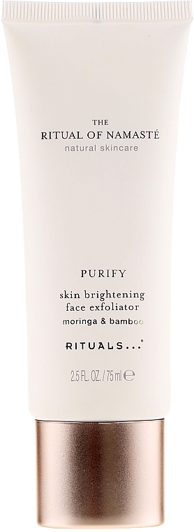Brightening Moringa & Bamboo Face Peeling - Rituals The Ritual Of Namaste Purify Skin Brightening Face Exfoliator — photo N1