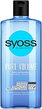 Micellar Shampoo for Normal & Thin Hair - Syoss Pure Volume Micellar Shampoo — photo N1