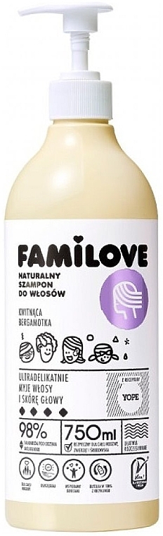Blooming Bergamot Shampoo - Yope Familove Hair Shampoo — photo N1