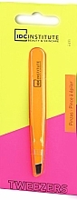 Tweezers, orange - IDC Institute Neon Precision Tweezer — photo N1