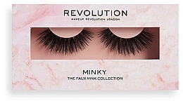 False Lashes - Makeup Revolution 3D Faux Mink Lashes Minky — photo N7