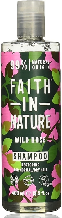 Rosehip Shampoo - Faith in Nature Natural Wild Rose Shampoo — photo N1