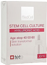 Fragrances, Perfumes, Cosmetics Transforming Serum for Intensive Rejuvenation - TETe Cosmeceutical Hyaluronic Acid Age Stop