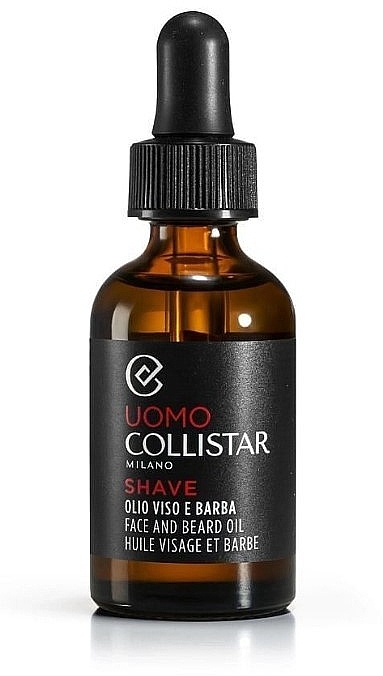 Face & Beard Oil - Collistar Oil Face And Beard — photo N2