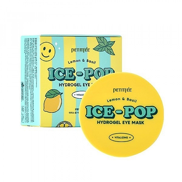 Lemon & Basil Hydrogel Eye Patch - Petitfee&Koelf Lemon & Basil Ice-Pop Hydrogel Eye Mask — photo N6