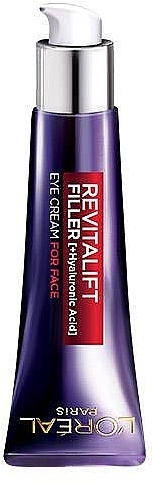 Eye Cream For Face - L'Oreal Paris Revitalift Filler — photo N64