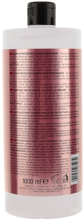 Hair Color Protection Pomegranate Shampoo - Brelil Professional Numero Colour Protection Shampoo — photo N13