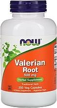 Valerian Root Extract 500mg Capsules - Now Foods Valerian Root Extract 500mg Veg Capsules — photo N3