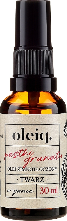 Face Pomegranate Seed Oil - Oleiq Pomegranate Seed Face Oil — photo N4