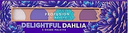 Eyeshadow Palette - Profusion Cosmetics Blooming Hues 5-Shade Palette — photo N1