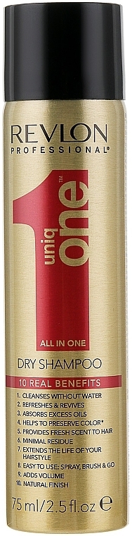 Dry Shampoo - Revlon Professional Uniq One Dry Shampoo — photo N2