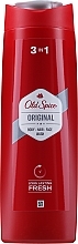 Fragrances, Perfumes, Cosmetics 3in1 Shampoo & Shower Gel - Old Spice Original Shower Gel + Shampoo 3 in 1