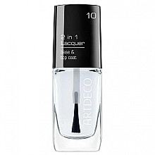 Base & Top Coat - Artdeco 2 in 1 Lacquer — photo N1