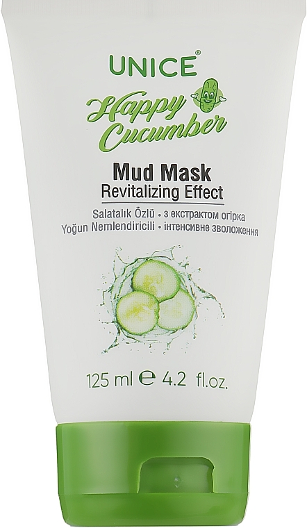 Mud Mask with Cucumber Extract - Unice Mask — photo N2