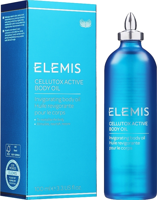 Anti-Cellulite Detox Body Oil - Elemis Cellutox Active Body Oil — photo N2