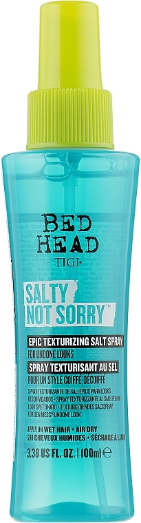 Texturizing Salt Hair Spray - Tigi Bed Head Salty Not Sorry Texturizing Salt Spray — photo N1