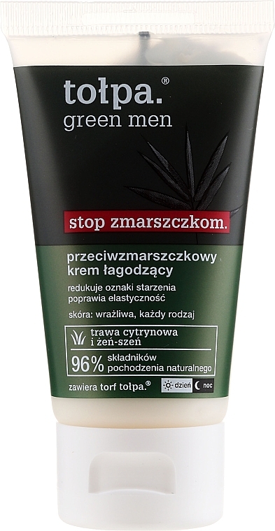 Refreshing Anti-Wrinkle Cream - Tolpa Green Men Cream — photo N3