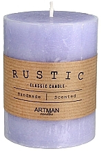 Fragrances, Perfumes, Cosmetics Aromatic Candle, 7x9 cm., violet - Artman Rustic