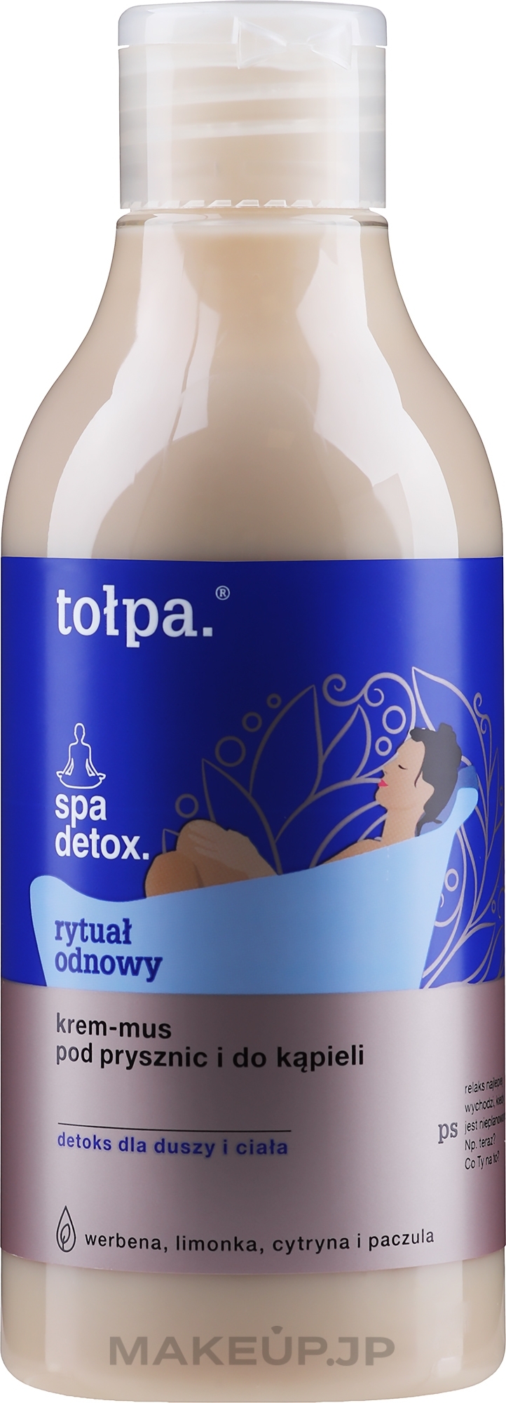 Shower Cream-Mousse - Tolpa Spa Detox Body Bath Shower Cream — photo 300 ml