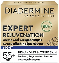 Fragrances, Perfumes, Cosmetics Mature Skin Night Cream - Diadermine Expert Rejuvenation Night Cream