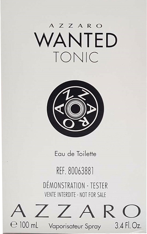 Azzaro Wanted Tonic - Eau de Toilette (tester, no cap) — photo N5