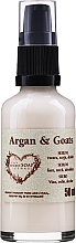 Lifting Argan & Goat Milk Face, Neck & Decollete Serum - Soap & Friends Argan & Goats Serum — photo N1