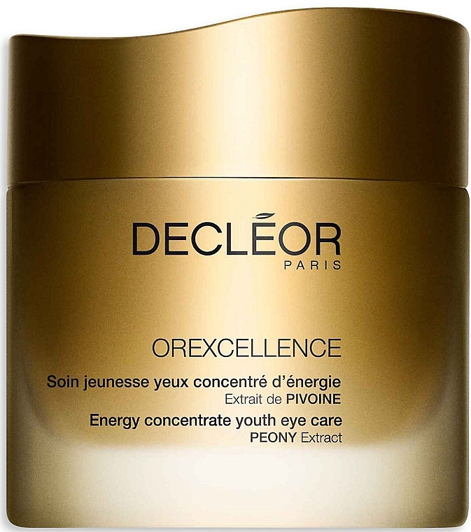 Rejuvenating Eye Cream - Decleor Orexcellence Energy Concentrate Youth Eye Care — photo N1