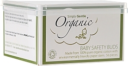 Fragrances, Perfumes, Cosmetics Baby Cotton Buds - Simply Gentle Baby Organic Cotton Safety Buds